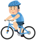 Jitensya_cycling_man