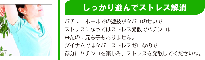 しっかり遊んでストレス解消