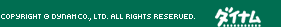 Copyright (C) DYNAM CO.,LTD. ALL RIGHTS RESERVED.
