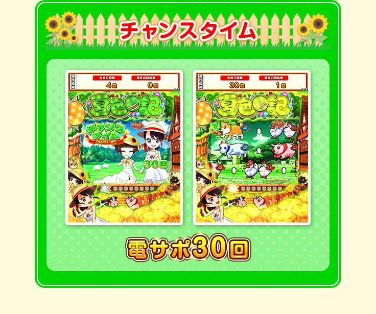 チャンスタイム 電サポ30回